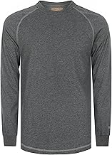 KONRECO FR Shirts for Men Summer Two Tone 4oz Lightweight Flame Resistant/Fire Retardant CAT1 Work T-Shirt Baselayer