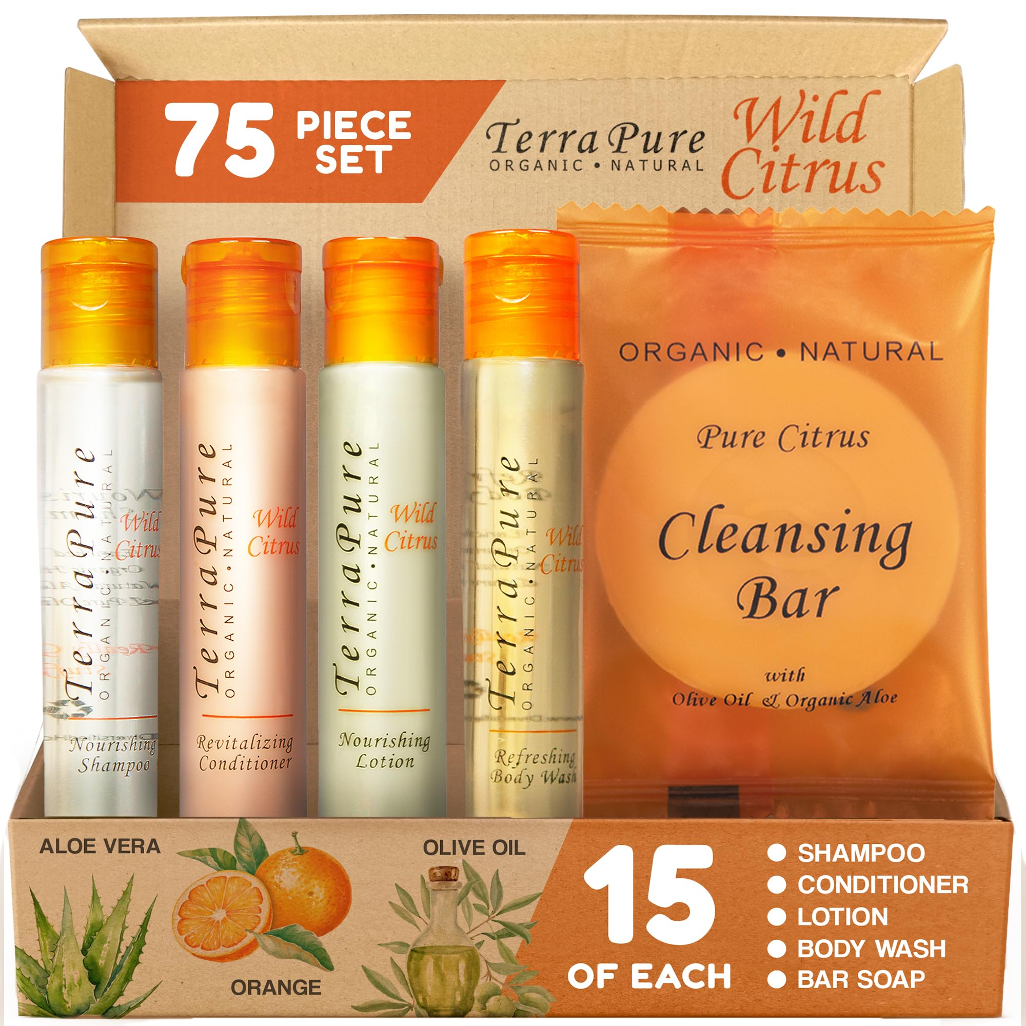Amazon.com : Terra Pure Wild Citrus Toiletries Set | 1-Shoppe