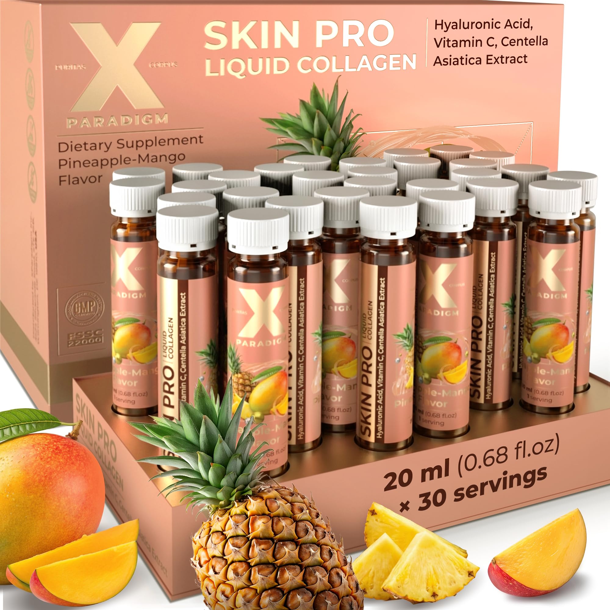 Skin PRO Liquid Collagen for Women, 30 Servings