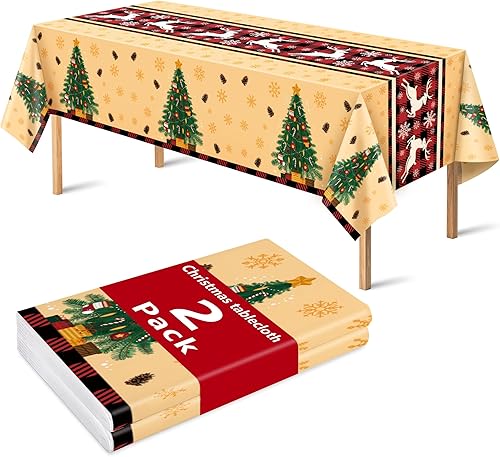 Vista 43 de OHOME Paquete de 4 manteles de plástico iridiscente desechables para decoración del día de las Galentinas, fundas rectangulares para mesa de Mantel