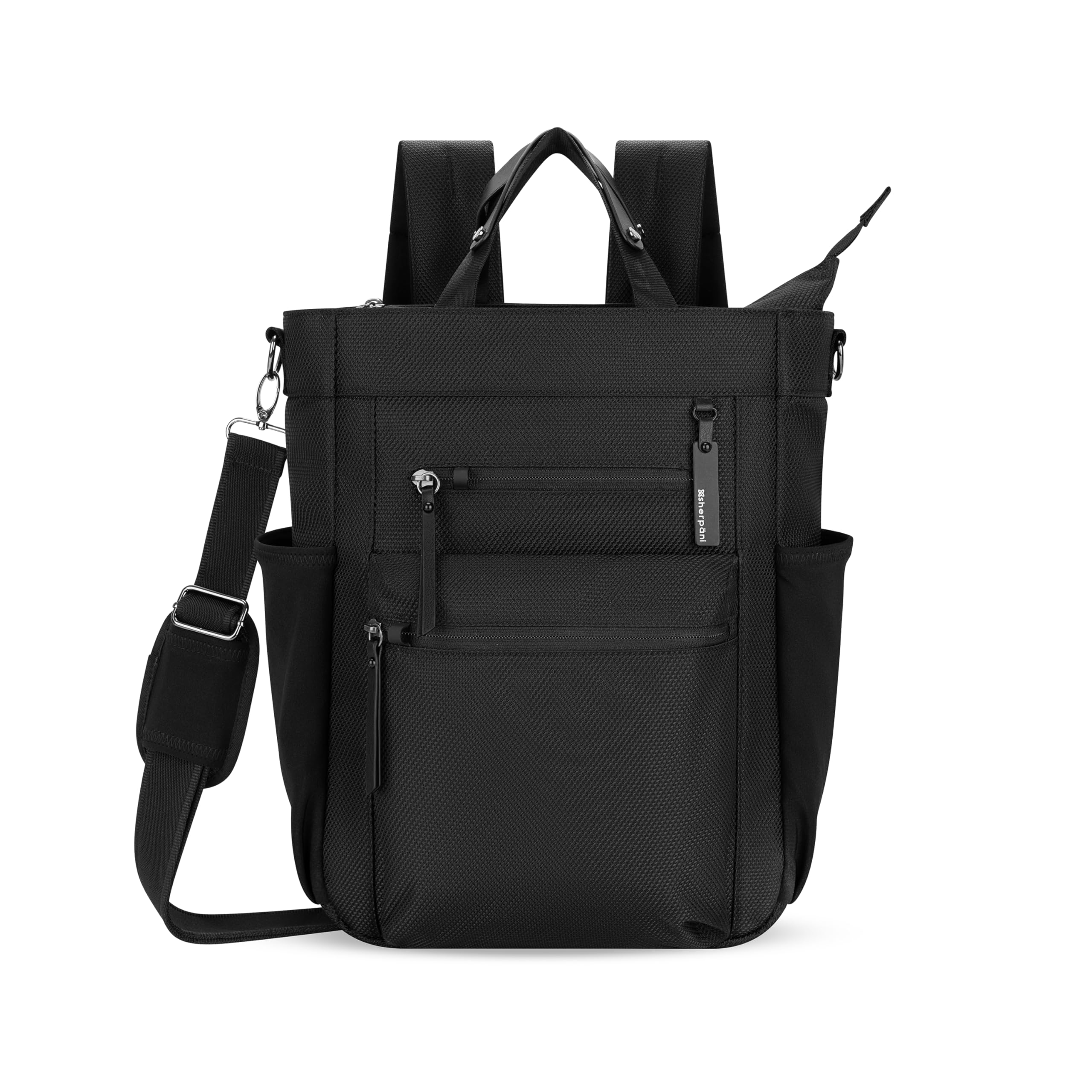 Sherpani Soleil, Anti Theft Convertible Backpack, 3 in 1 Tote Bag, Cross Body Purse, 18L Travel Backpack, Travel Gifts for Women, RFID Protection,