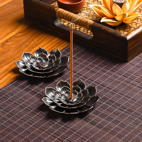 SLKIJDHFB Incense Burner - Lotus Incense Stick Holder