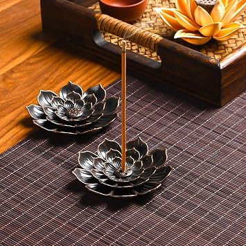SLKIJDHFB Incense Burner - Lotus Incense Stick Holder