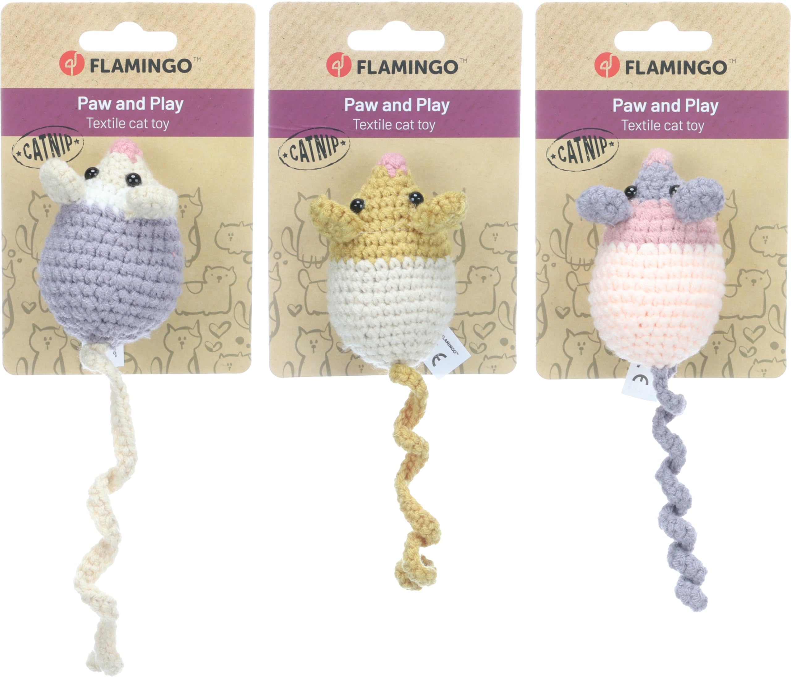 TOY WOLO MOUSE SEVERAL COLOURS 16x4,5x4,5CM ASSORTMENT