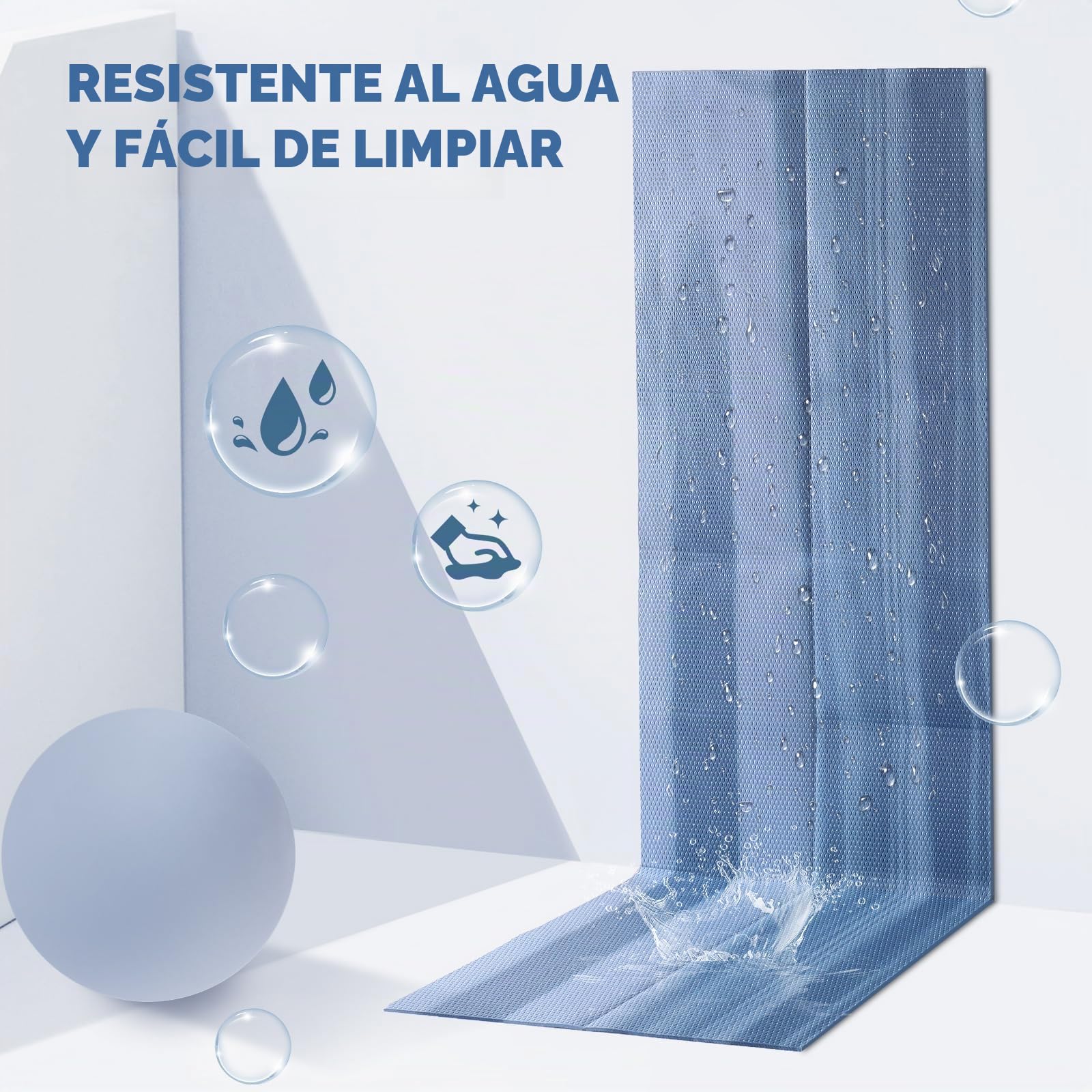Avoalre Esterilla de yoga antideslizante, 173 x 61 cm, esterilla de entrenamiento portátil, 5 mm, esterilla de yoga plegable, ideal para viajes, yoga, pilates y entrenamiento