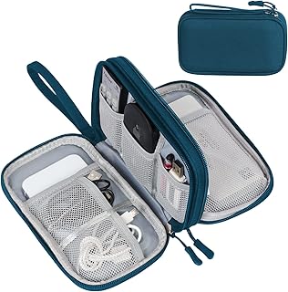 FYY Electronic Organizer, Travel Cable Organizer Bag Pouch Electronic Accessories Carry Case Portable Waterproof Double La...