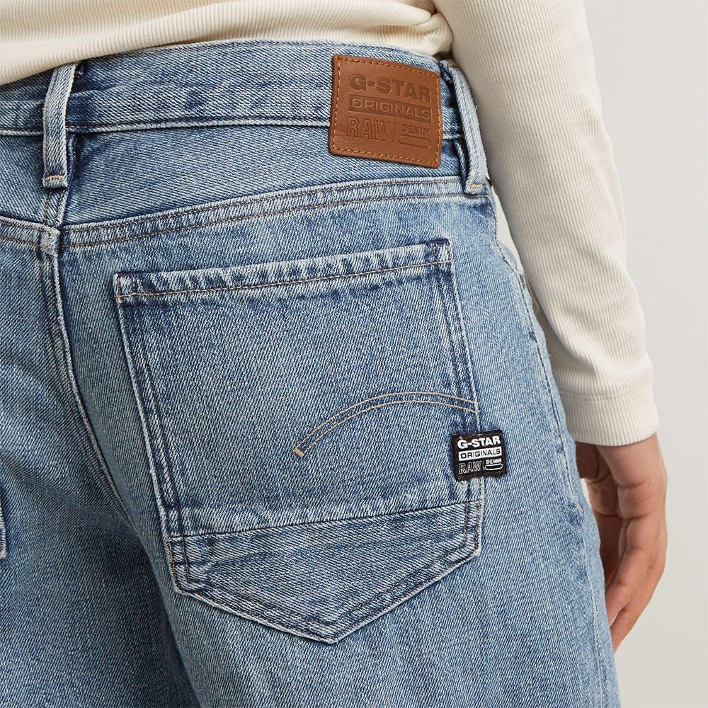 G-Star Damen Judee Low Waist Loose Jeans Blau (Antique Faded Ripped Fjord D22889-D776-G920) 29W / – Bild 6