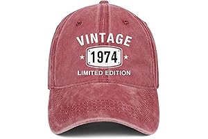 50th Birthday Gifts for Men Women: Celebrate Your Sister's Milestone with a Memorable Hat