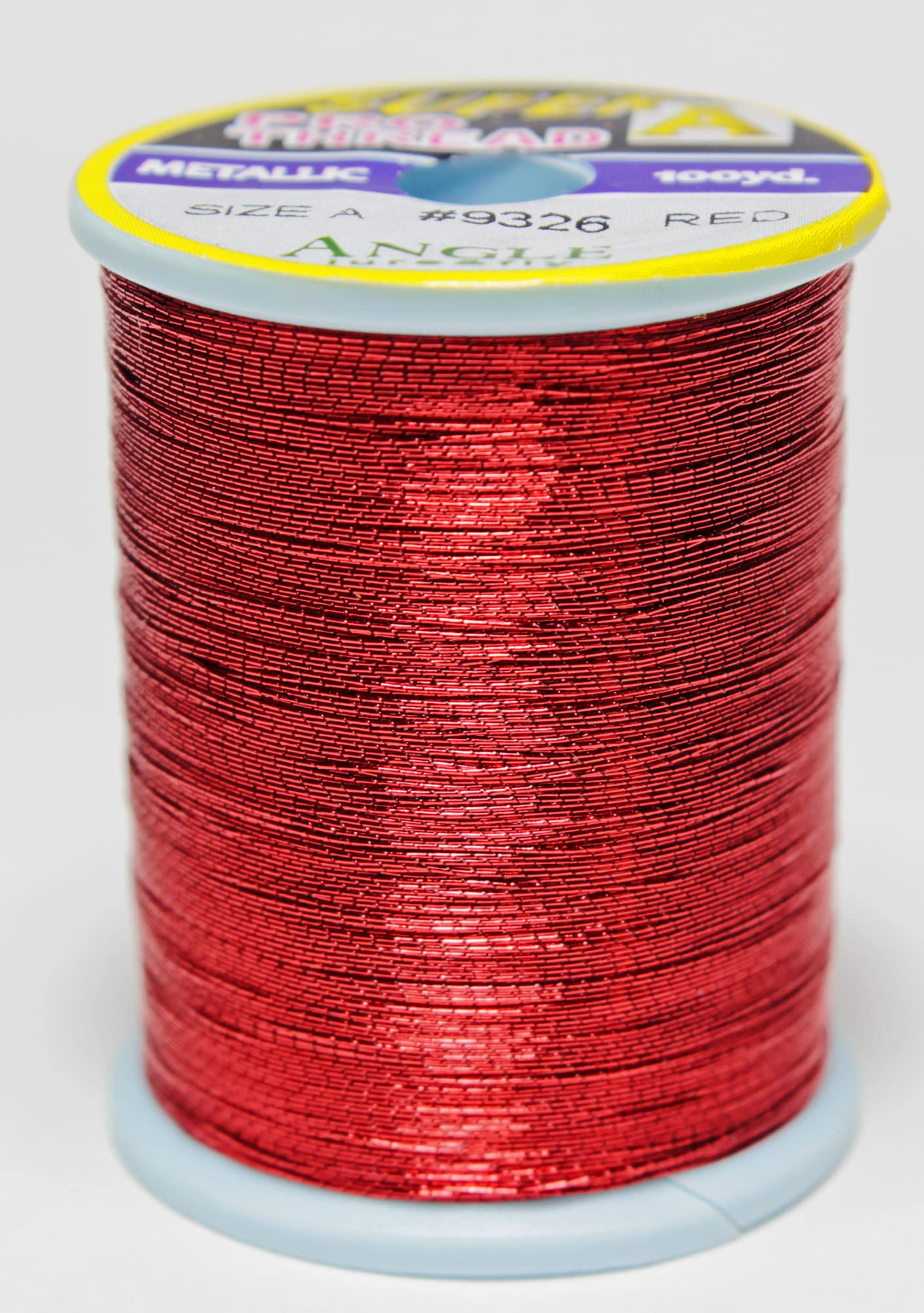 Super A Pro Thread Metallic/A Size #9326/ROJO - Hilo de bobinado de varilla