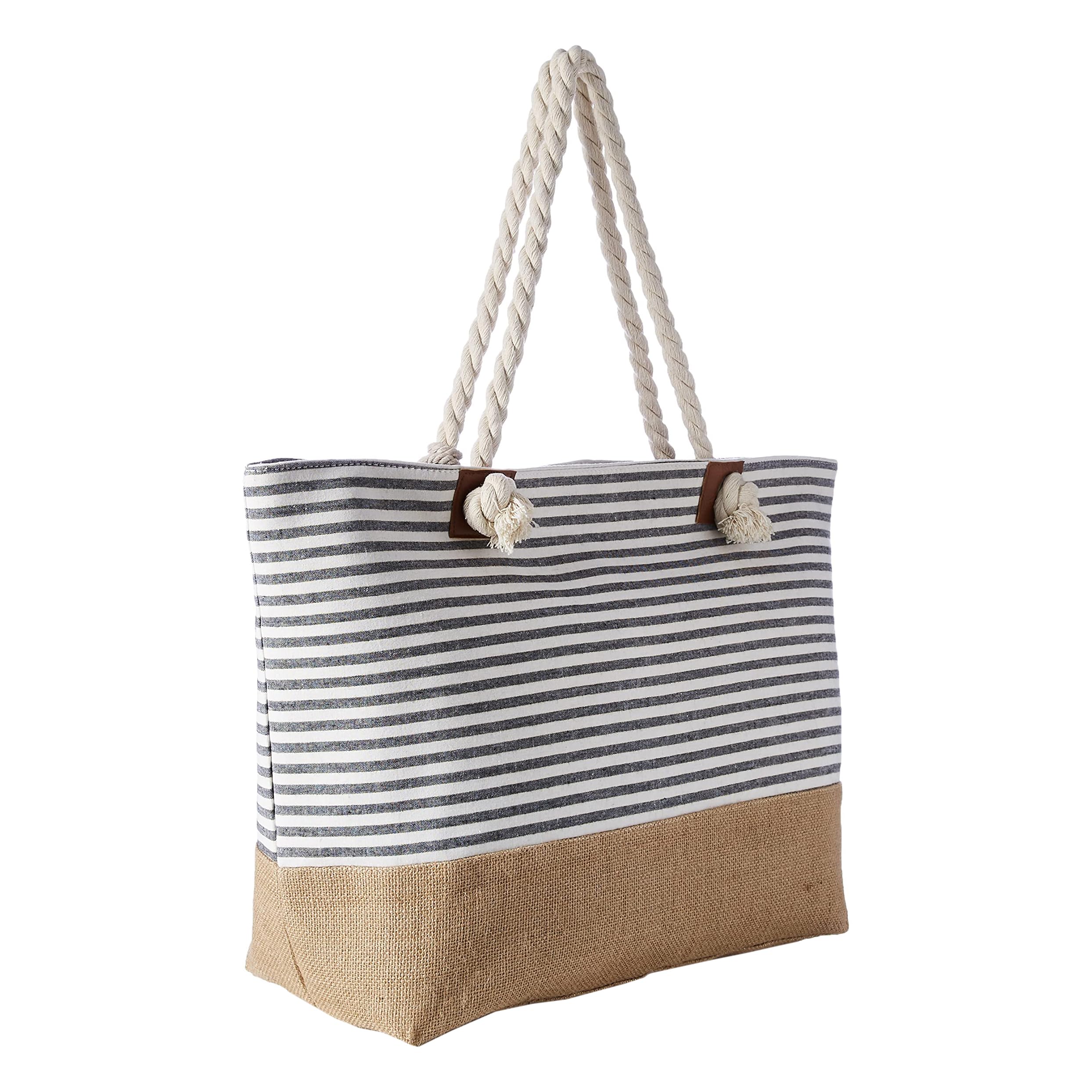 DonDonBolso de playa grande impermeable con cremallera