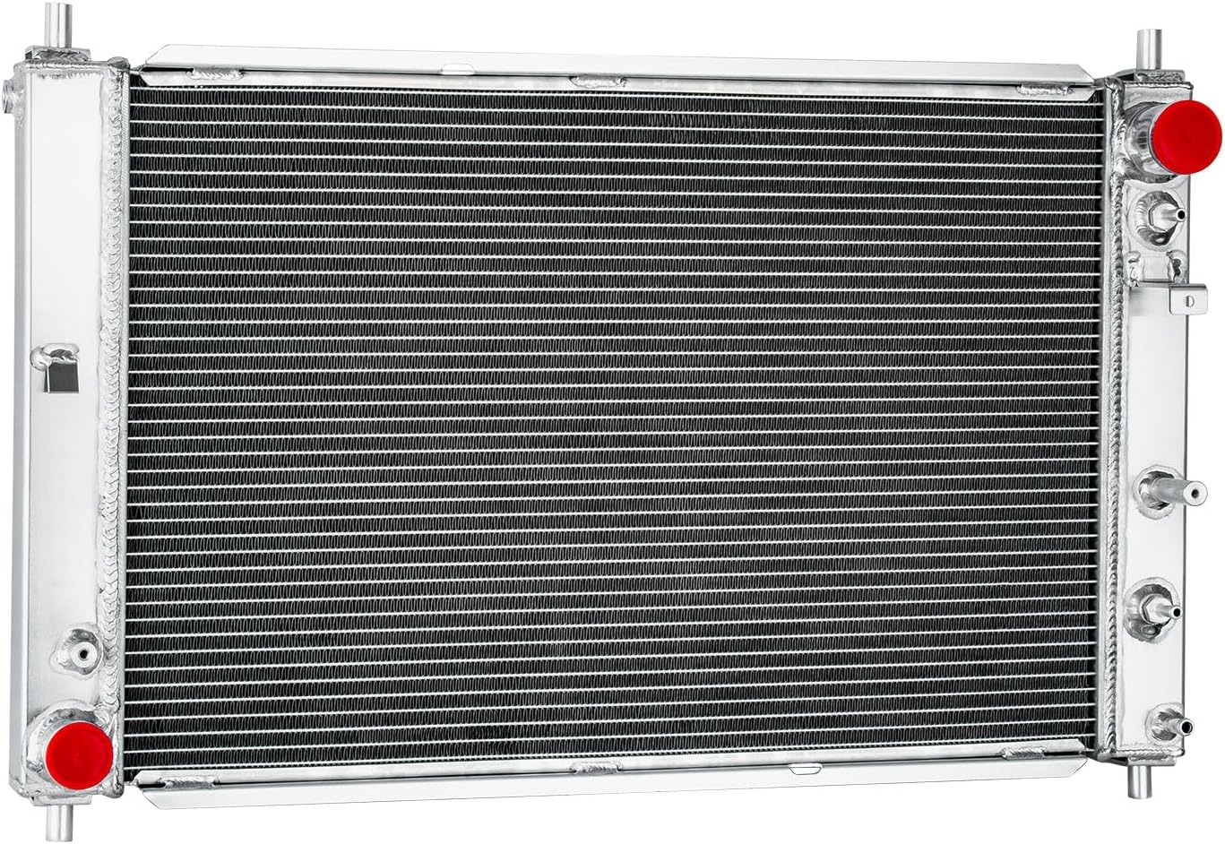 2139 3 Rows Radiator For 1997-2004 Ford Mustang GT SVT 4.6L 5.4L V8, Aluminum Radiator For 1997 1998 1999 2000 2001 2002 2003 2004 Ford Mustang