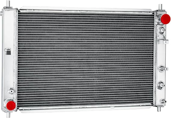 CU2139 3 Row Aluminum Radiator for 1997-2004 Ford Mustang GT SVT Cobra 4.6L 5.4L V8 Radiador Crossflow Radiators 1997 1998 1999 2000 2001 2002 2003 2004 97 98 99 00 01 02 03 04