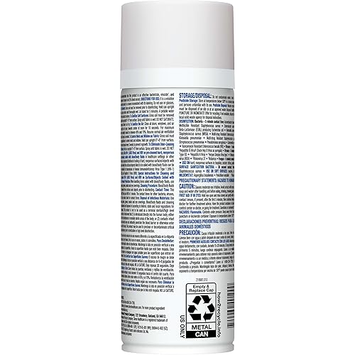 Miniatura 11 de Clorox Healthcare Citrace aerosol desinfectante y desinfección para hospital, cítrico, 14 onzas (el paquete puede variar)