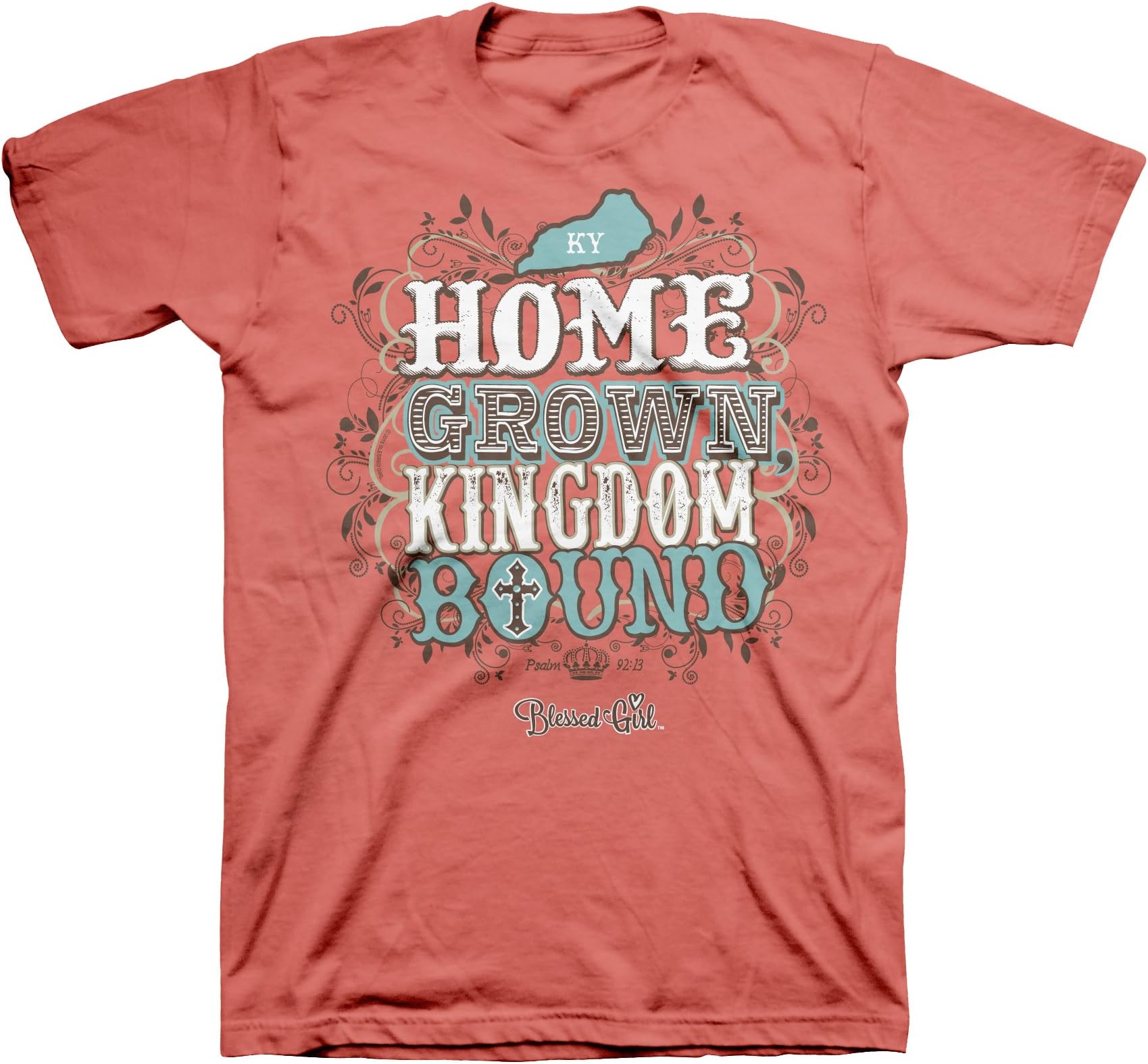 Home Grown Christian Short Sleeve T-shirt-Kentucky