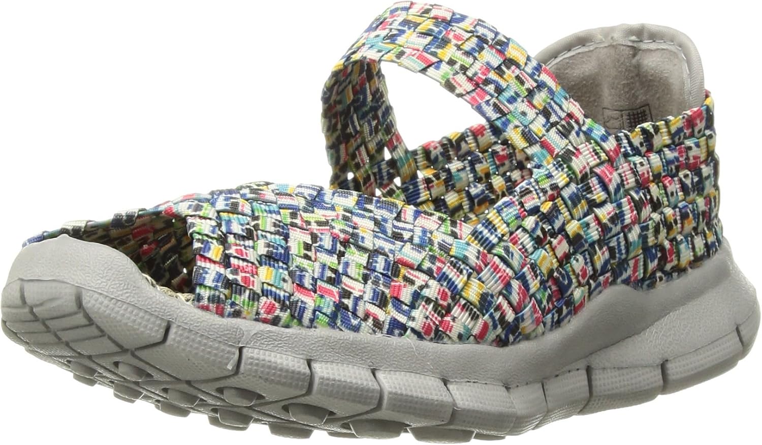 Bernie Mev Girl's Comfi K Mary Jane Flat, Pixel, 28-35 M M EU Big Kid (35 US)