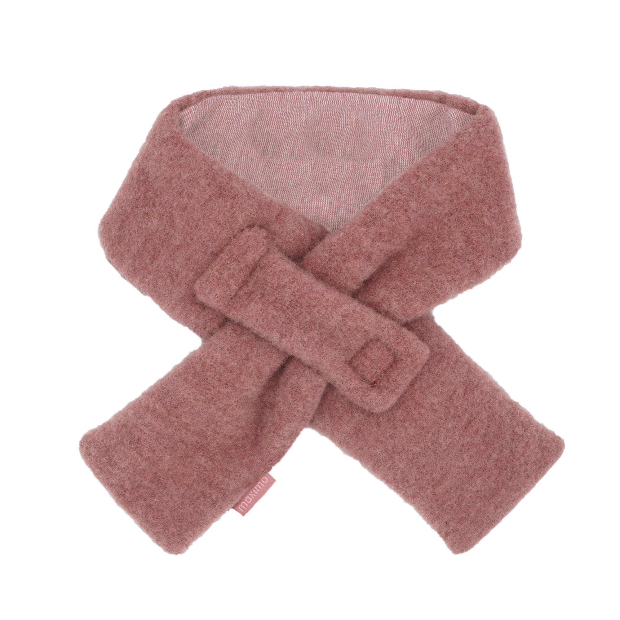 maximo GOTS MINI-Steckschal, Wollfleece, Jerseyfutter Wollfleece