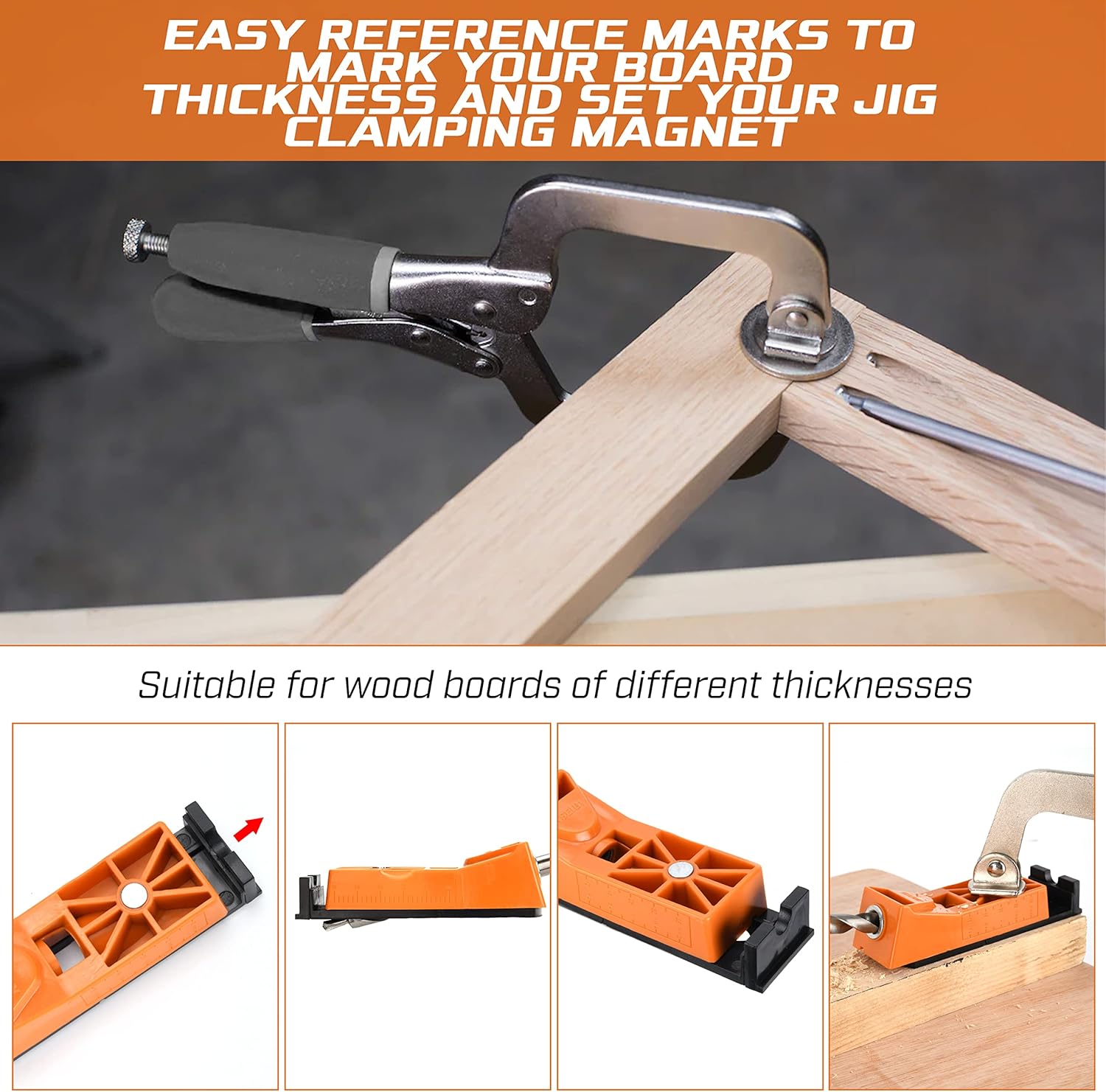 KSEIBI Pocket Hole Jig Accessories