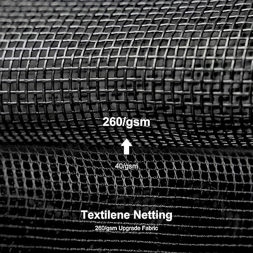 Miniatura 4 de PURPLE LEAF Gazebo grande para exteriores de 12 x 24 pies con acero galvanizado y luz para césped y jardín, glorieta permanente de techo duro, color