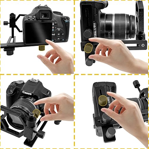 Miniatura 9 de Impermeable Compacto 8x25 Monocular y Universal Teléfono Celular Telescopio Adaptador Durable Montaje para Cámara Digital, Trabajo con para