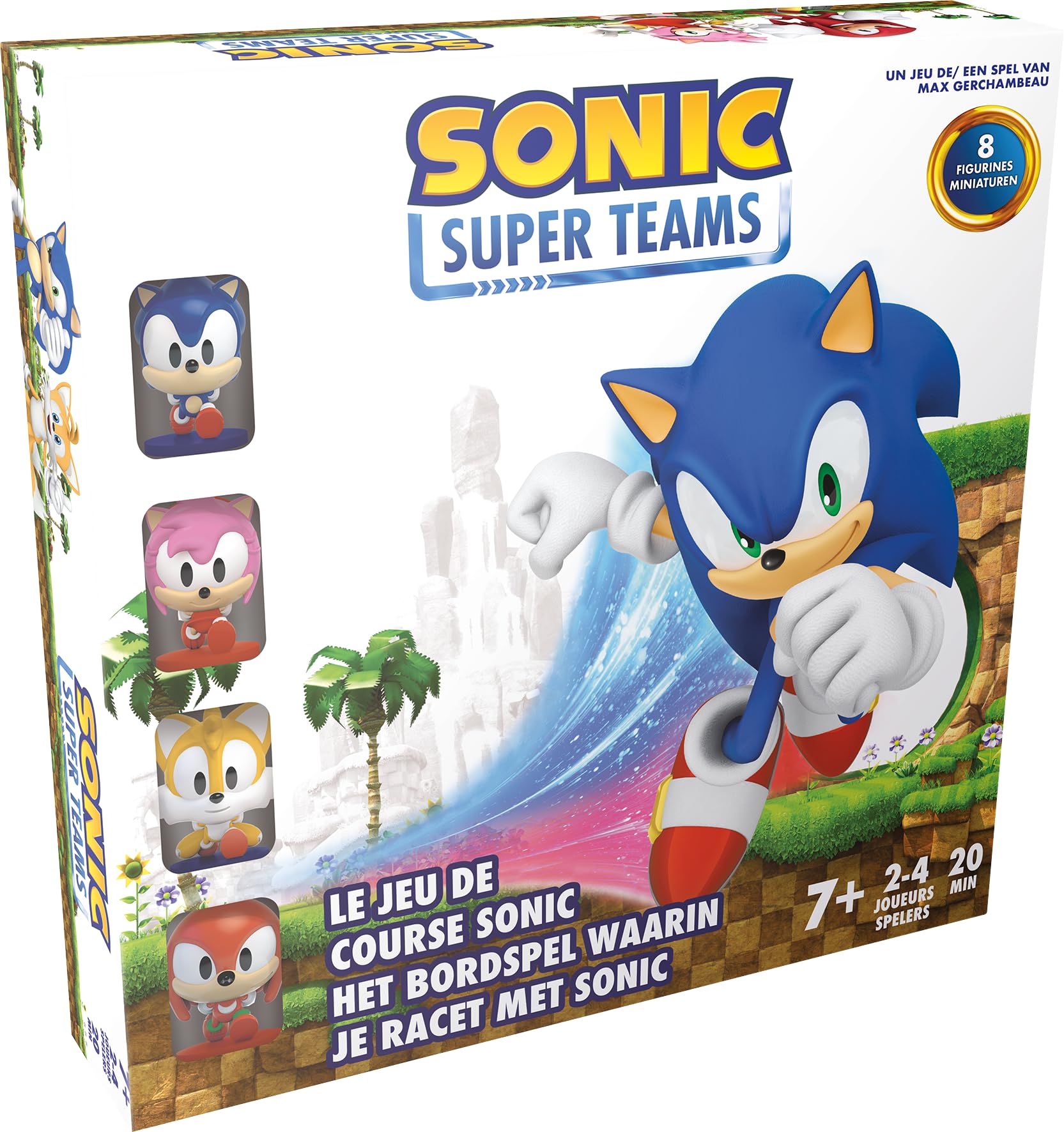 Zygomatic, Sonic Super Teams - gra planszowa - dla całej rodziny [FR][NL] - język niderlandzki