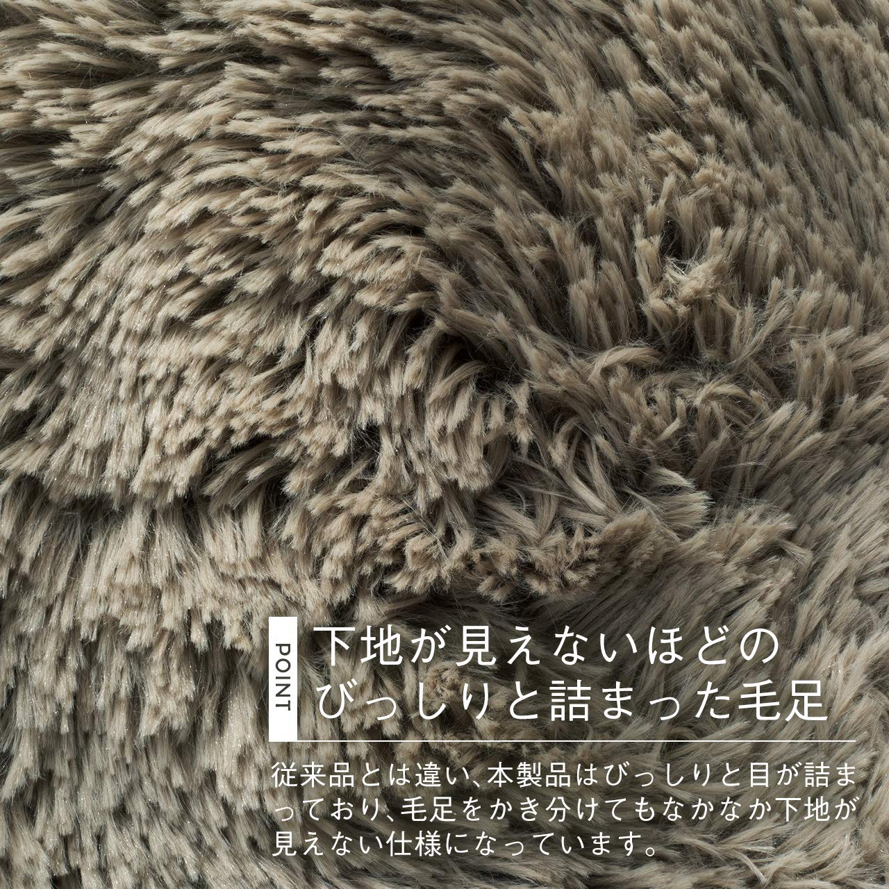 ウールラグ　円形　ブラウン 150φ　ボールラグ ウールラグ 円形 ブラウン 150φ ボールラグ ウールラグ 円形