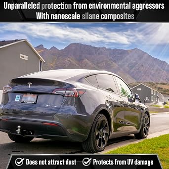 Ceramic Coating for Cars - Complete Car Protection Kit and Paint Sealant for Exceptional Shine and Hydrophobicity, Nano Car Ceramic Coating, Automotive Clear Coat for Easy Cleaning