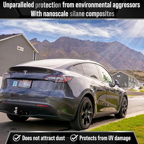 Ceramic Coating for Cars - Complete Car Protection Kit and Paint Sealant for Exceptional Shine and Hydrophobicity, Nano Car Ceramic Coating, Automotive Clear Coat for Easy Cleaning