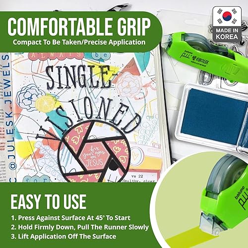 Miniatura 49 de TapeRunner - Cinta adhesiva de doble cara, 5/16 pulgadas por 315 pulgadas, juego de 5 aplicadores