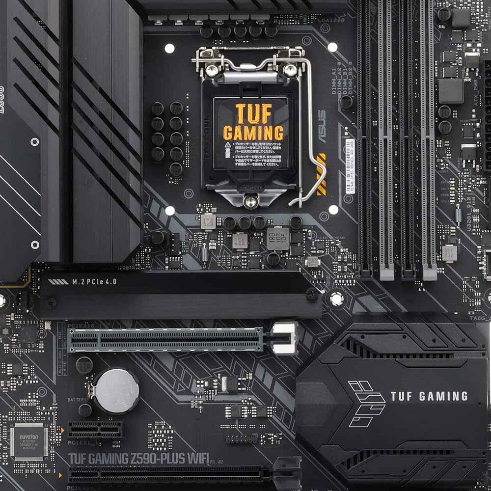 Amazon | ASUS Intel Z590 搭載 Socket 1200 対応 マザーボード