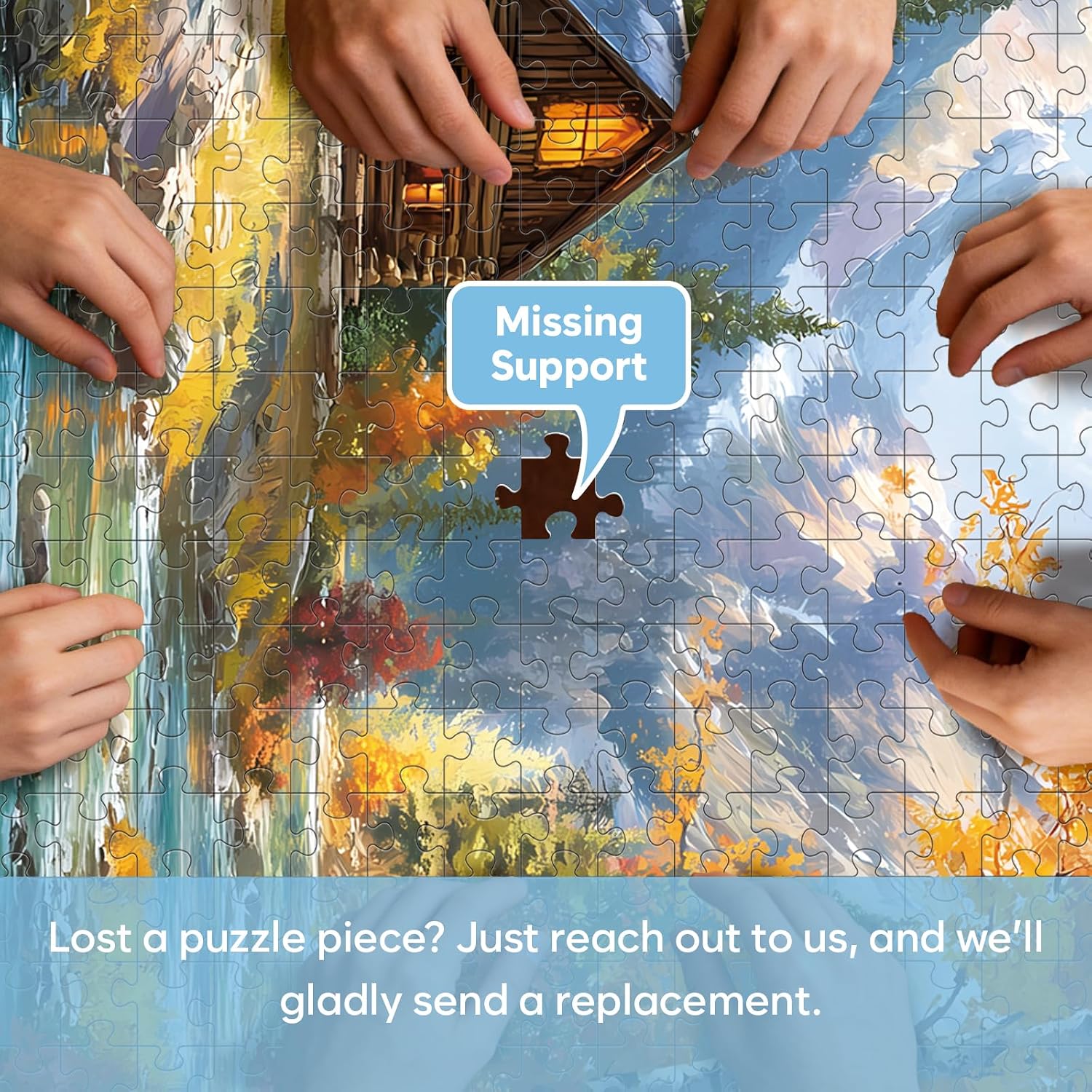 3 Packs 500 Piece Puzzles for Adults, Wild Animals Landscape Puzzle Set Bear Owl American Bison Jigsaw Puzzle 500 Piece for Adults Seniors, Colorful Jigsaw Puzzles for Family Fun Gift 20.5 * 15 in