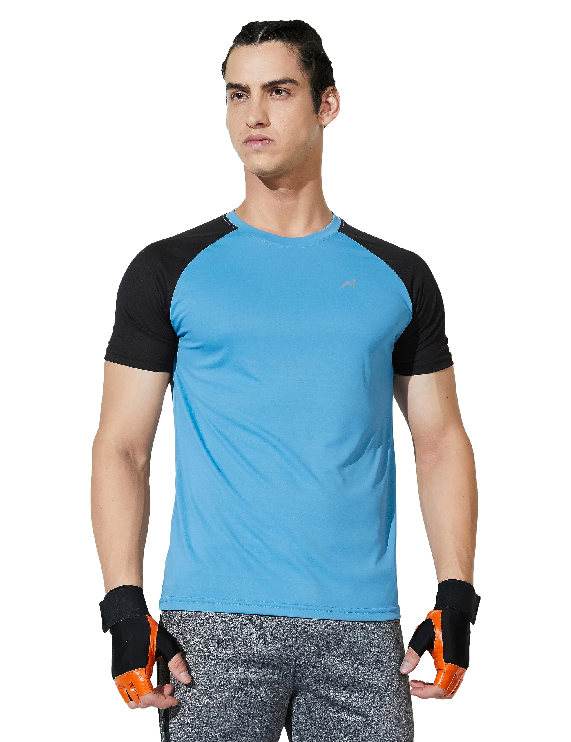 amazon brand - symbol Men's Color Block Active Regular Fit T-Shirt (Available in Combo Packs)-picture-32