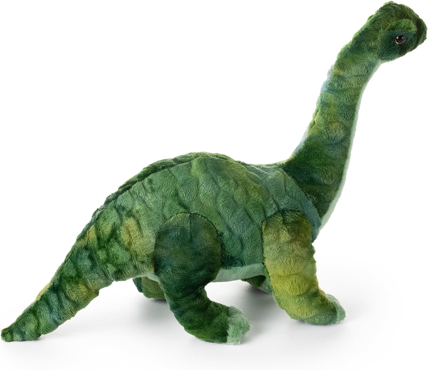 The Petting Zoo Brachiosaurus Dinosaur Stuffed Animal Plushie, Gift for Kids, Dino Animals, Green Brachiosaurus Plush Toy 14 inches
