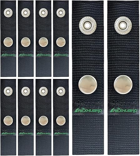 Extensor a presión para cubierta de barco, extensor de nailon duradero para correas de barco, cubierta de capó, lona retráctil, 10 unidades, 2 disponible en Yaxa Peru