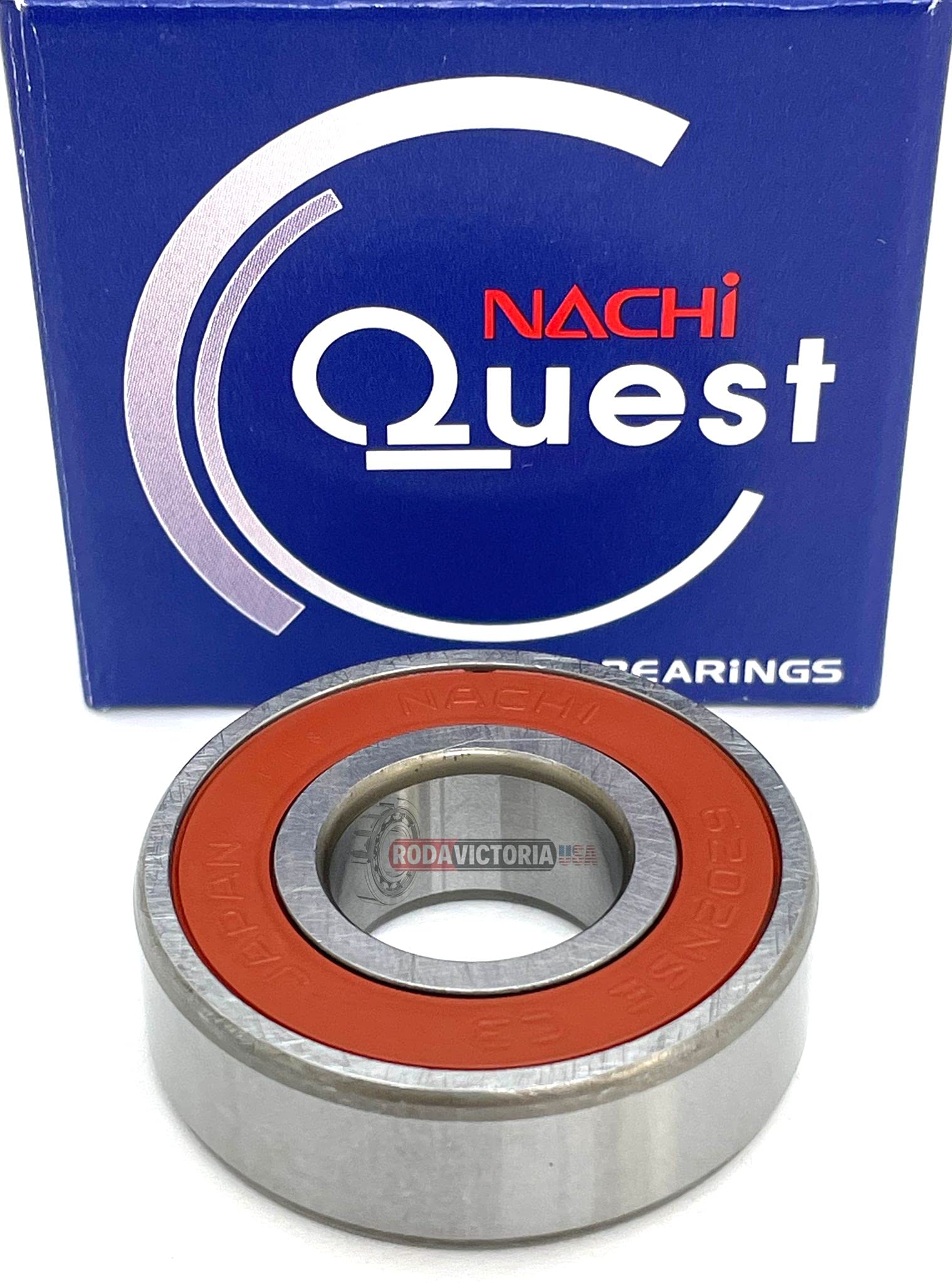 6202 2NSE9 Nachi Bearing Japan 15X35X11mm DDU 2RS RS Double Sealed