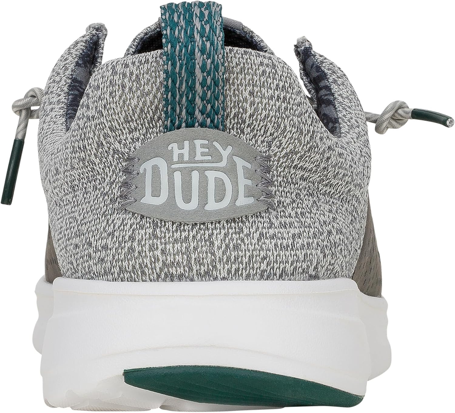 HEYDUDE Men’s Wally Hey2O Mesh Slip On Shoes | Lightweight Comfort for Beach Days, Travel and Everyday Wear 8 Monument Grey/Dawn Blue image 8 of 9 B0DKGBLCTQ