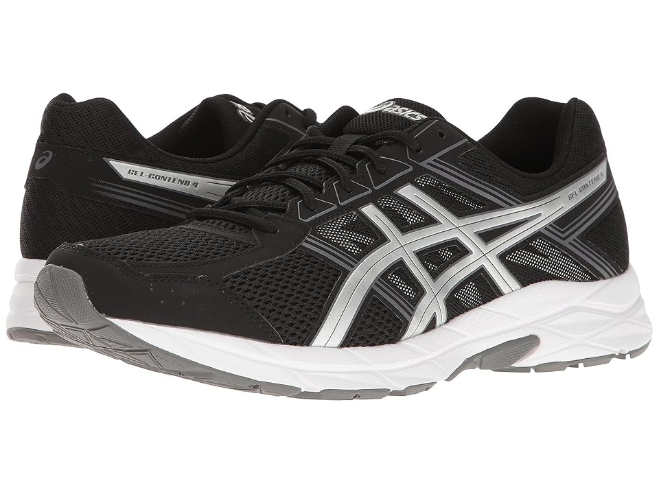 

ASICS GEL-Contend 4 (Black/Silver/Carbon) Men's Running Shoes
