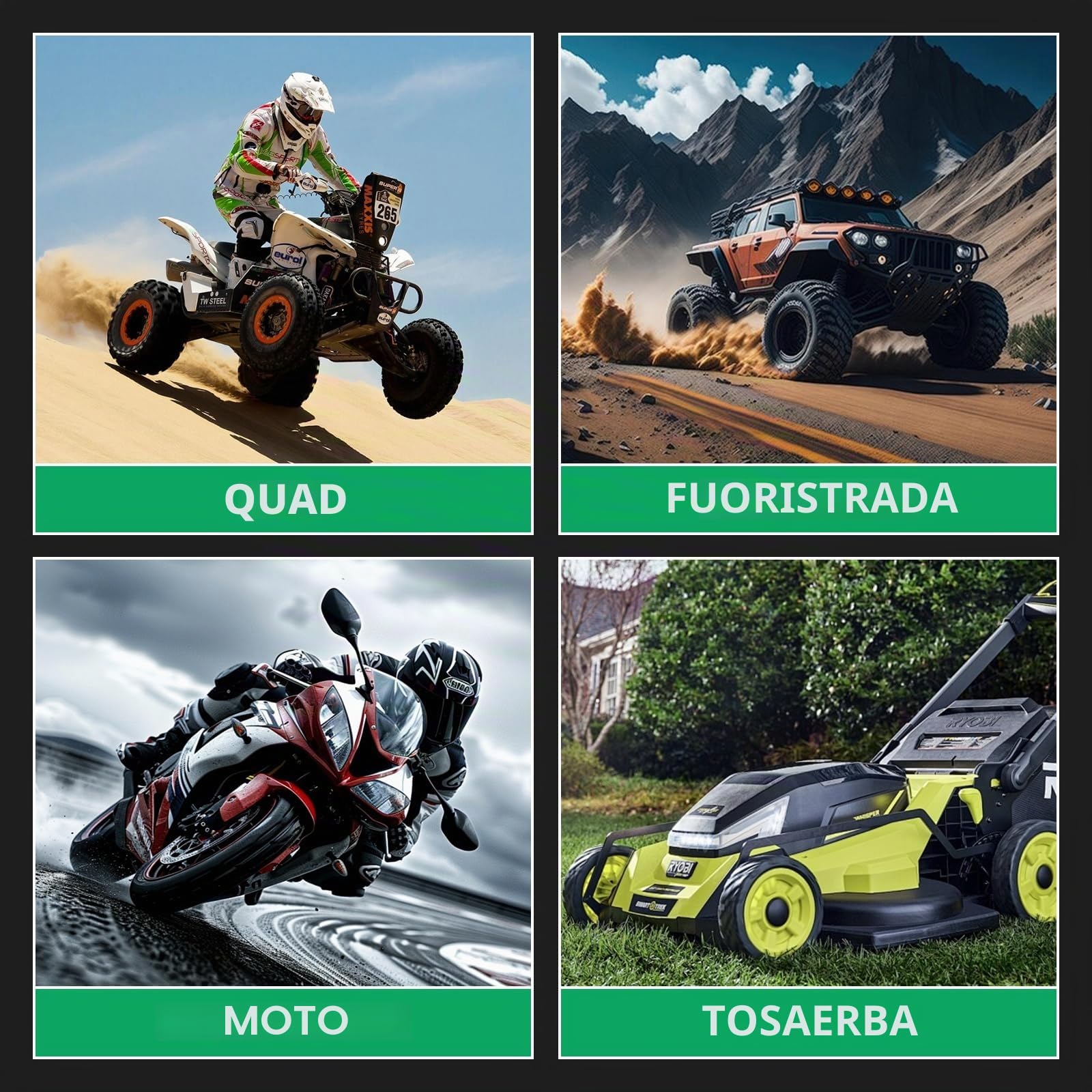 Strumenti per la riparazione dei pneumatici, kit di strumenti per la riparazione dei pneumatici senza camera d'aria per motociclette con 32 pezzi di tappi in gomma Kit pistola per tappi per pneumatici