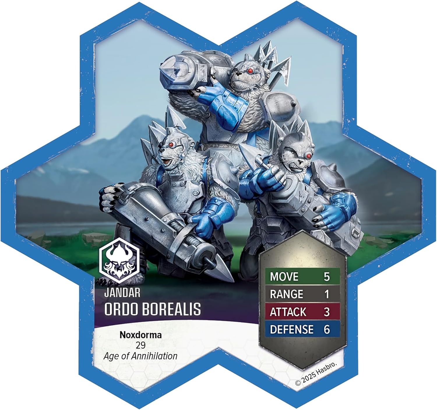 Renegade Game Studios Heroscape Age of Annihilation Knight Primus Adelbern & Ordo Borealis Army Expansion Board Game