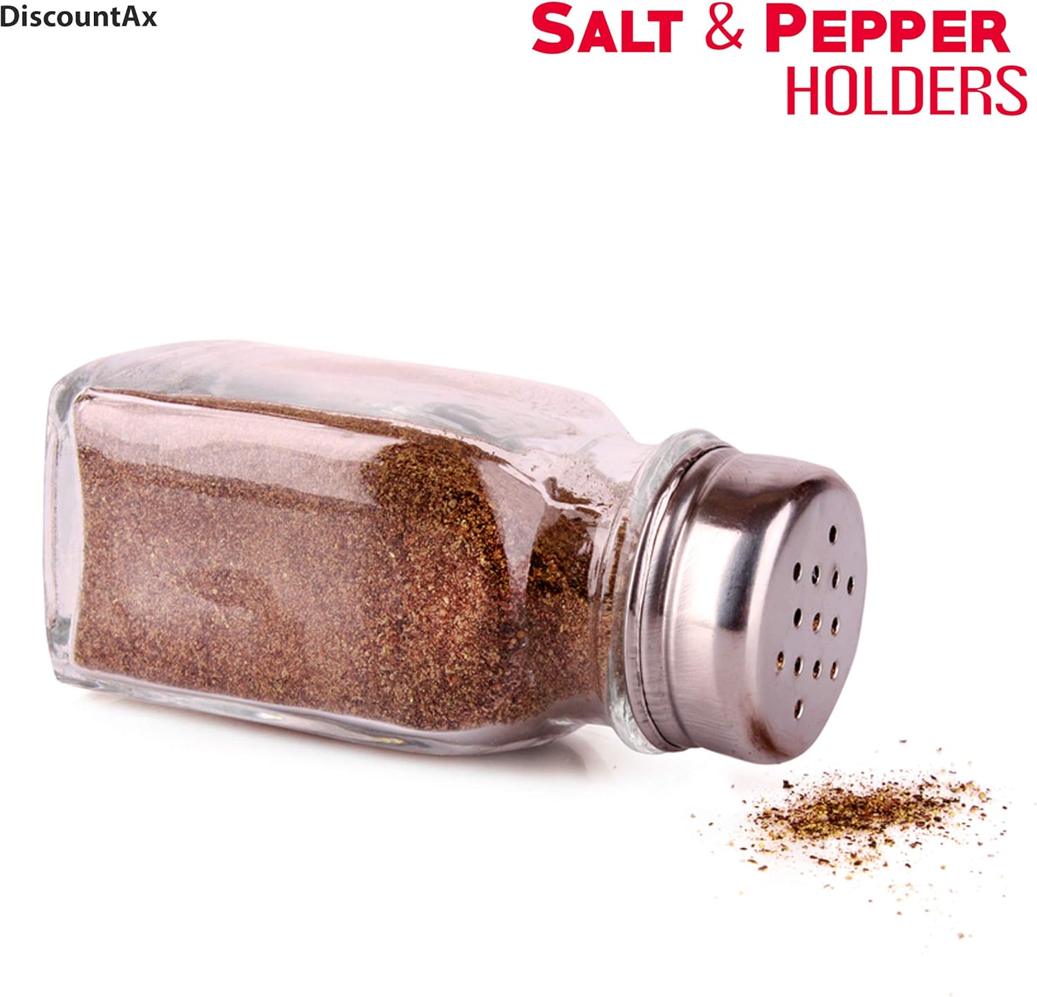 Vertigo Stores Salt and Pepper Shakers Cruet Set Stainless Steel