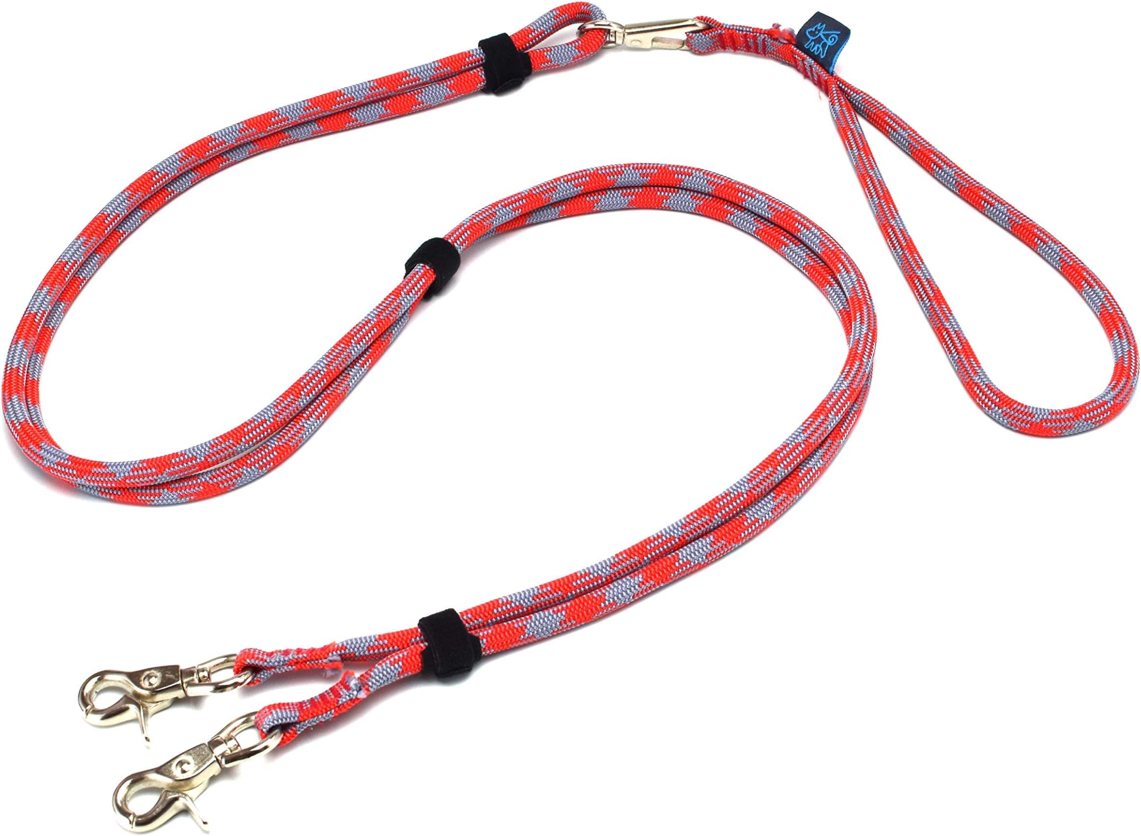 Amazon ダブルリード ダブルナスカン 中型犬用 小型犬用 ジョイント リード 外れ 防止 外れ防止 犬 リード 犬リード 日本製