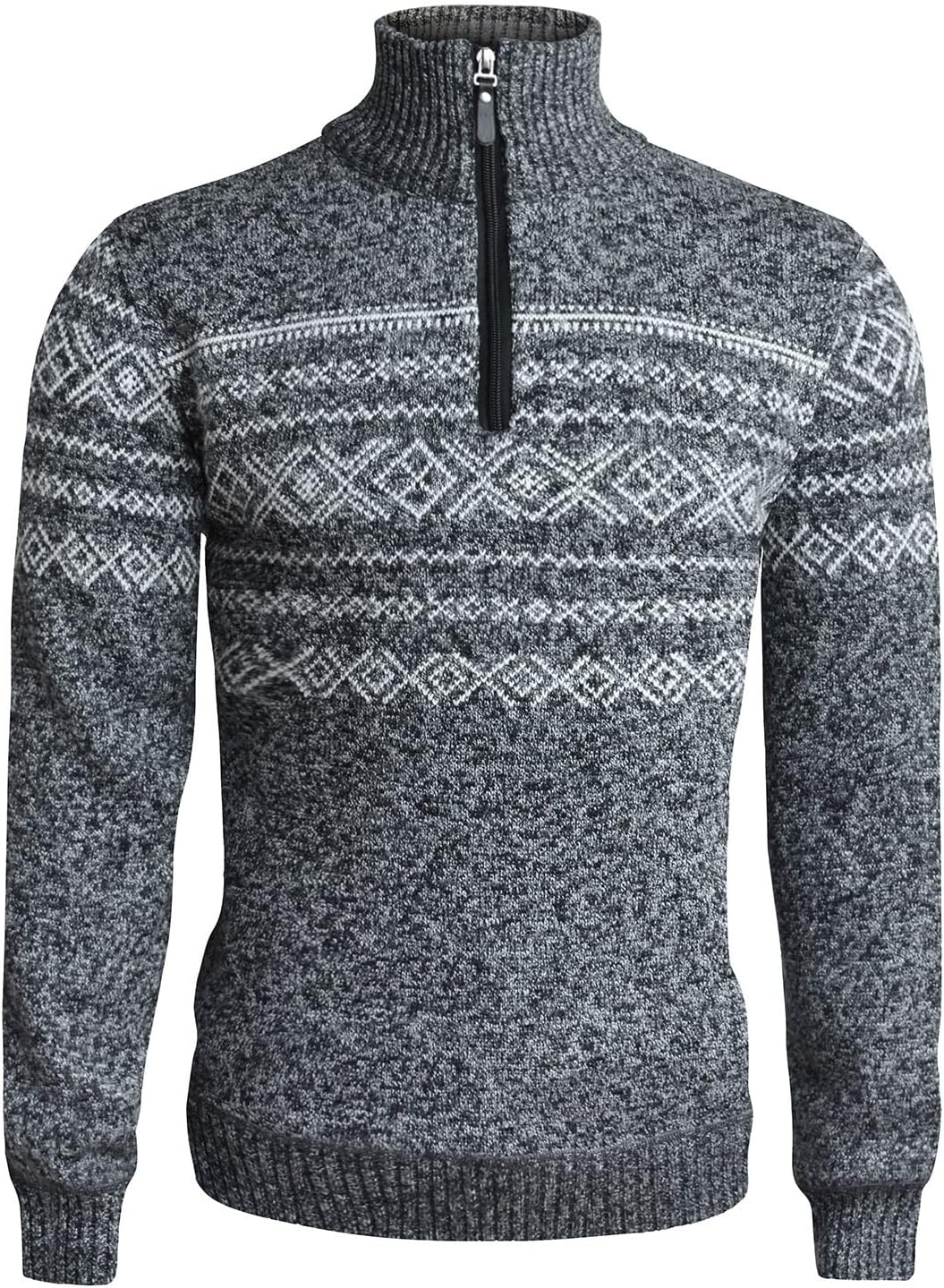 Quarter Zip Black Fleeces Soft Sweaters for Men 1/4 Zip Golf Cashmere Pullovers