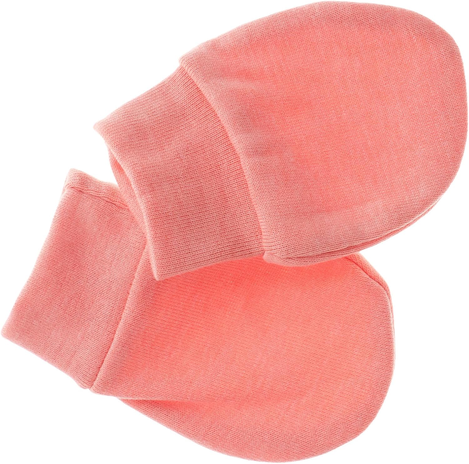 Newborn Cotton Anti Scratch Mittens for Infants Soft Breathable Pink