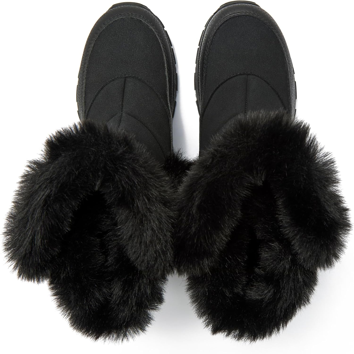 Lands' End Expedition Waterproof Insulated Womens Snow Boots, Lace Up or Slip On Winter Boots for Women, Medium or Wide Width Sizes 6 to 11, Black, Brown, Blue, White or Grey Winter Shoes - Image 4