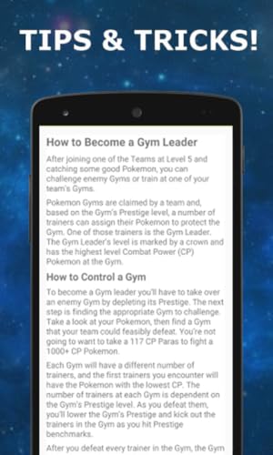 PokeGuide for Pokemon Go