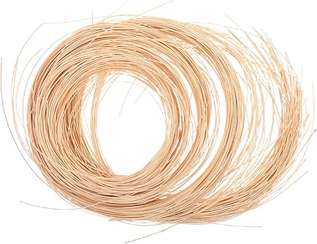 Natural Rattan Cane Strips for Wicker Basket and Chair Seat Repair, Flexible and Easy to Weave Beige Material for Indoor Patios and Sunrooms Craft Projects