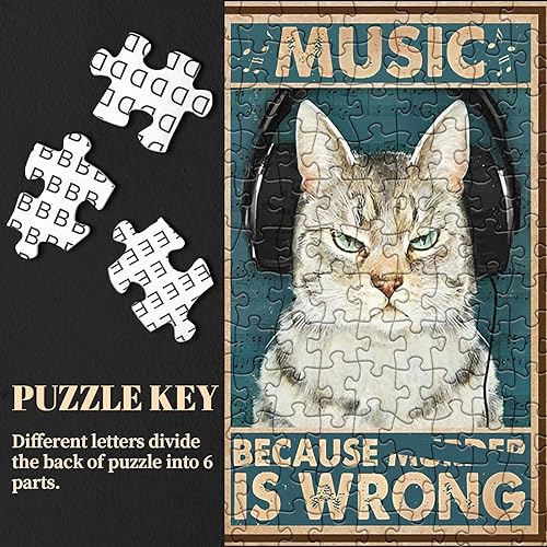 Miniatura 7 de Rompecabezas de gato para adultos, 1000 piezas, rompecabezas de collage de gatitos de 1000 piezas, rompecabezas con animales de 1000 piezas para