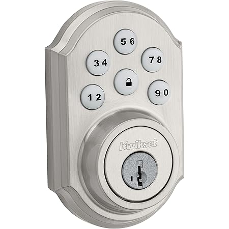 Kwikset SmartCode 260 Keyless Electronic Keypad Deadbolt, Microban ...