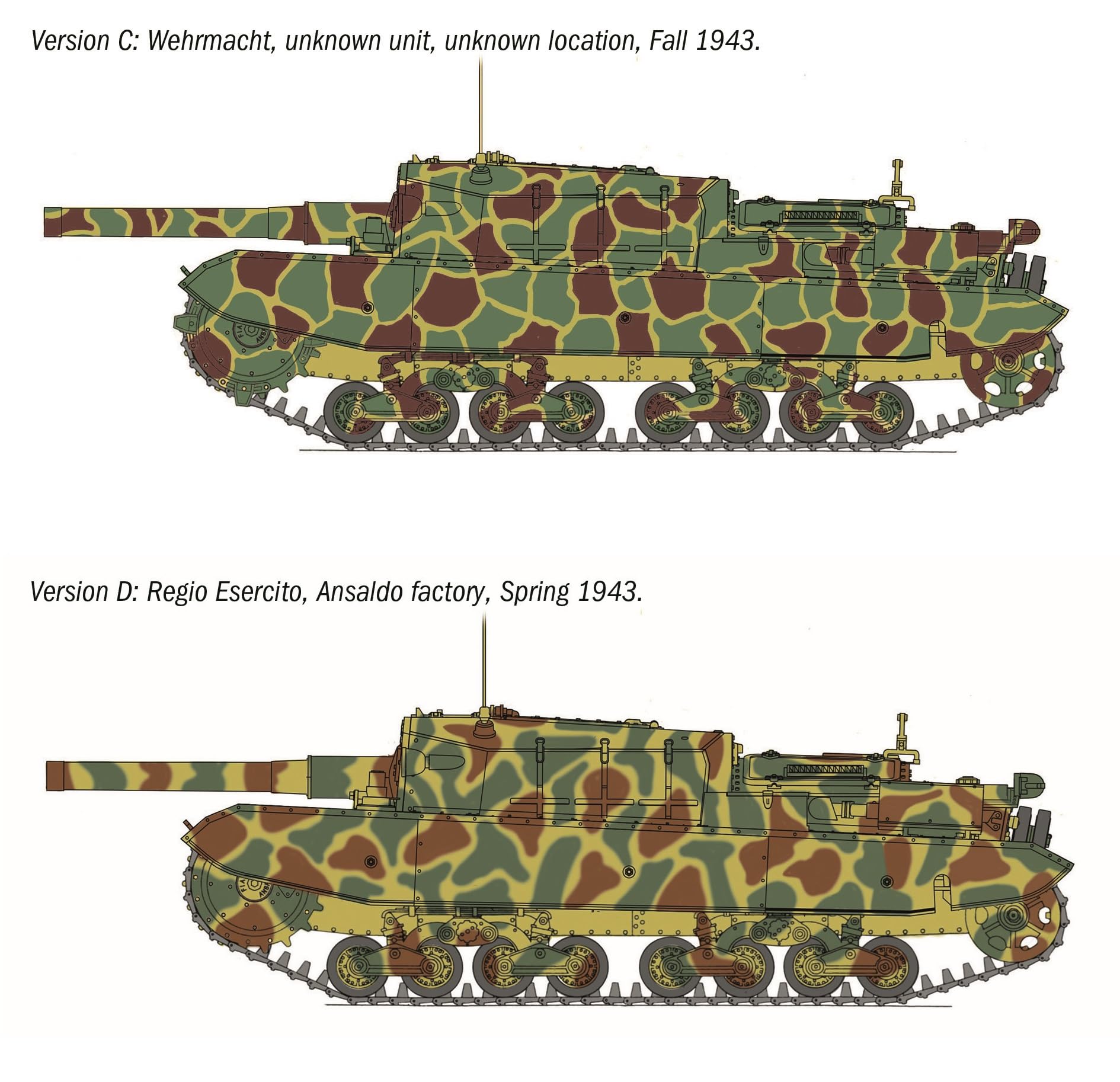 Amazon.com: Italeri Semovente M43 da 105/25 Bassotto : Arts