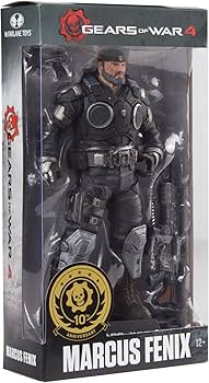 Gears of War (Marcus Fenix) フィギュア NECA Gears of War Series 1 Marcus Fenix Action Figure - Walmart.com