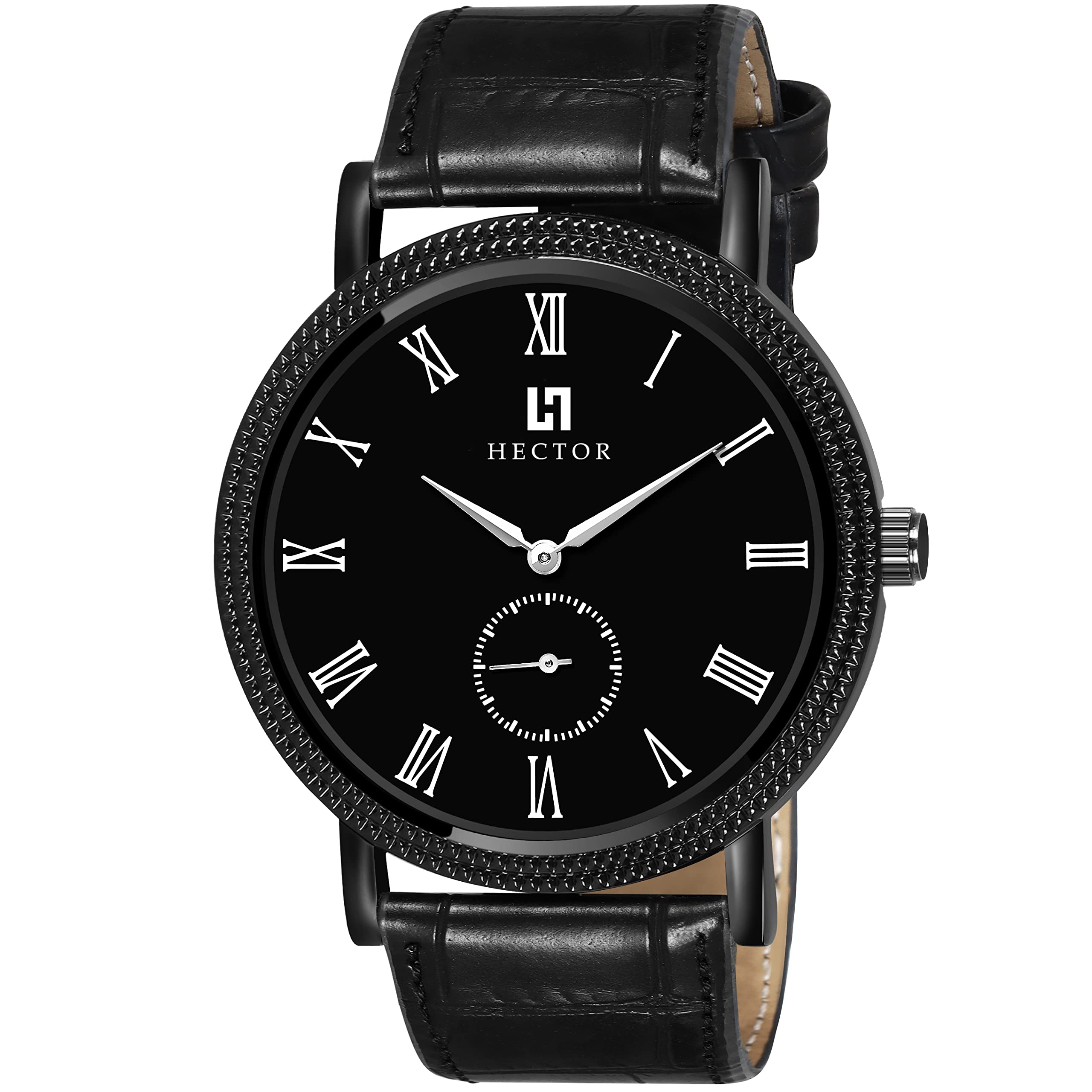 HECTOR Black Chronograph Working Analog Watch for Men HC27 (B0BXD1V12M) Amazon Price History, Amazon Price Tracker